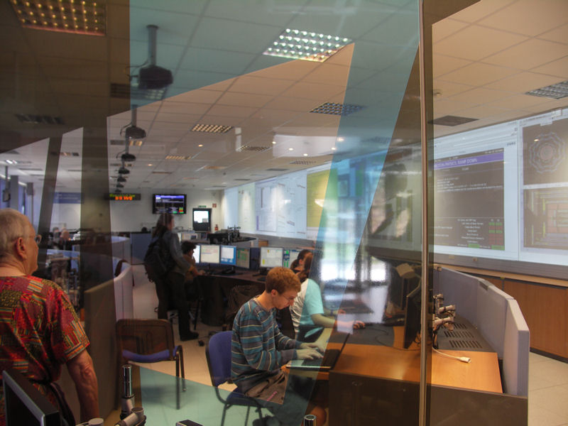 CERN atlas control room