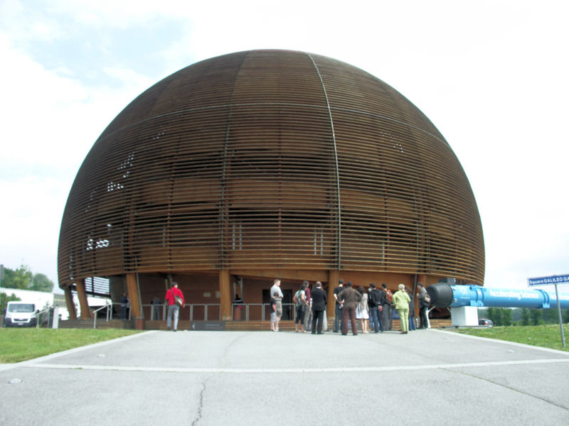 CERN science globe outside