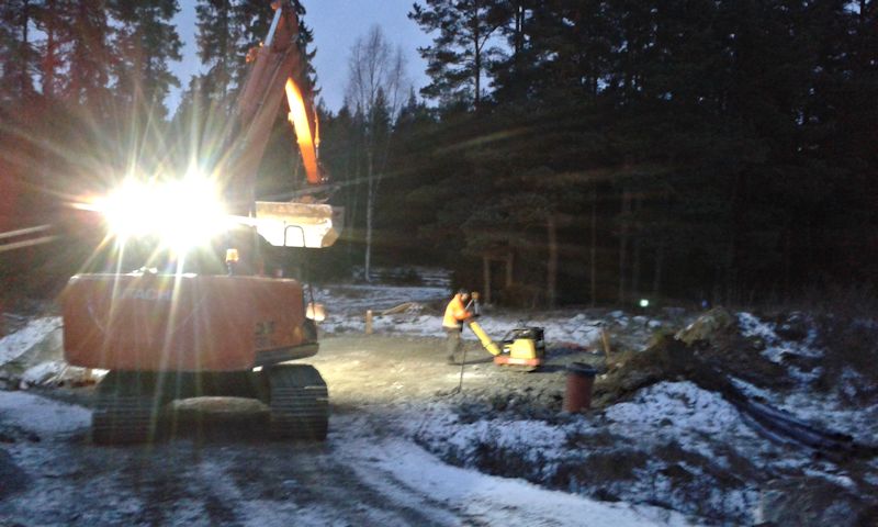 January 2015 ground work