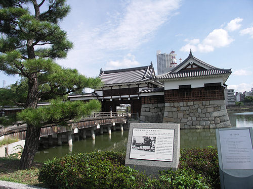 Japan castle view