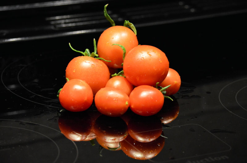 First tomato harvest 2018 800