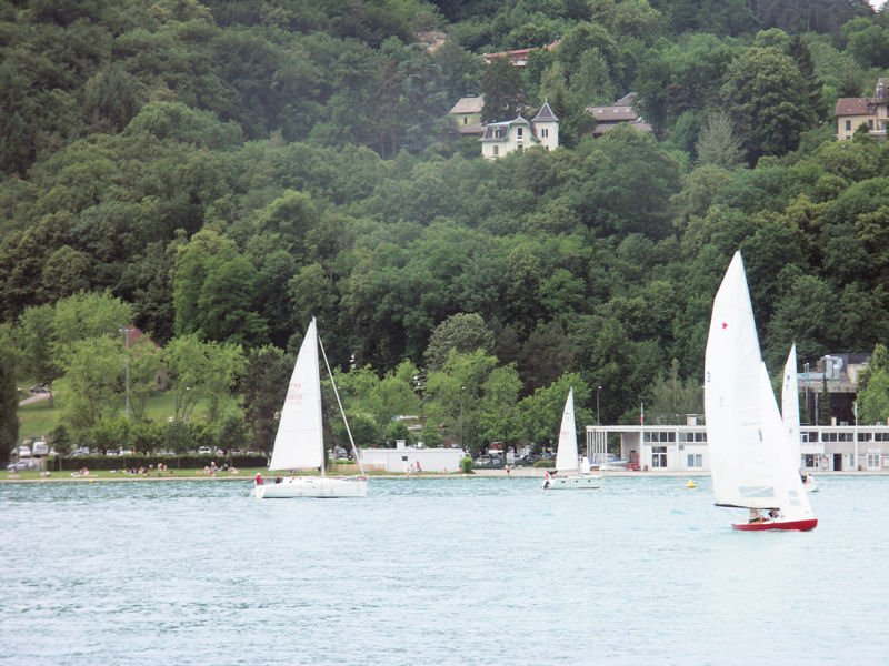 annecy lake view